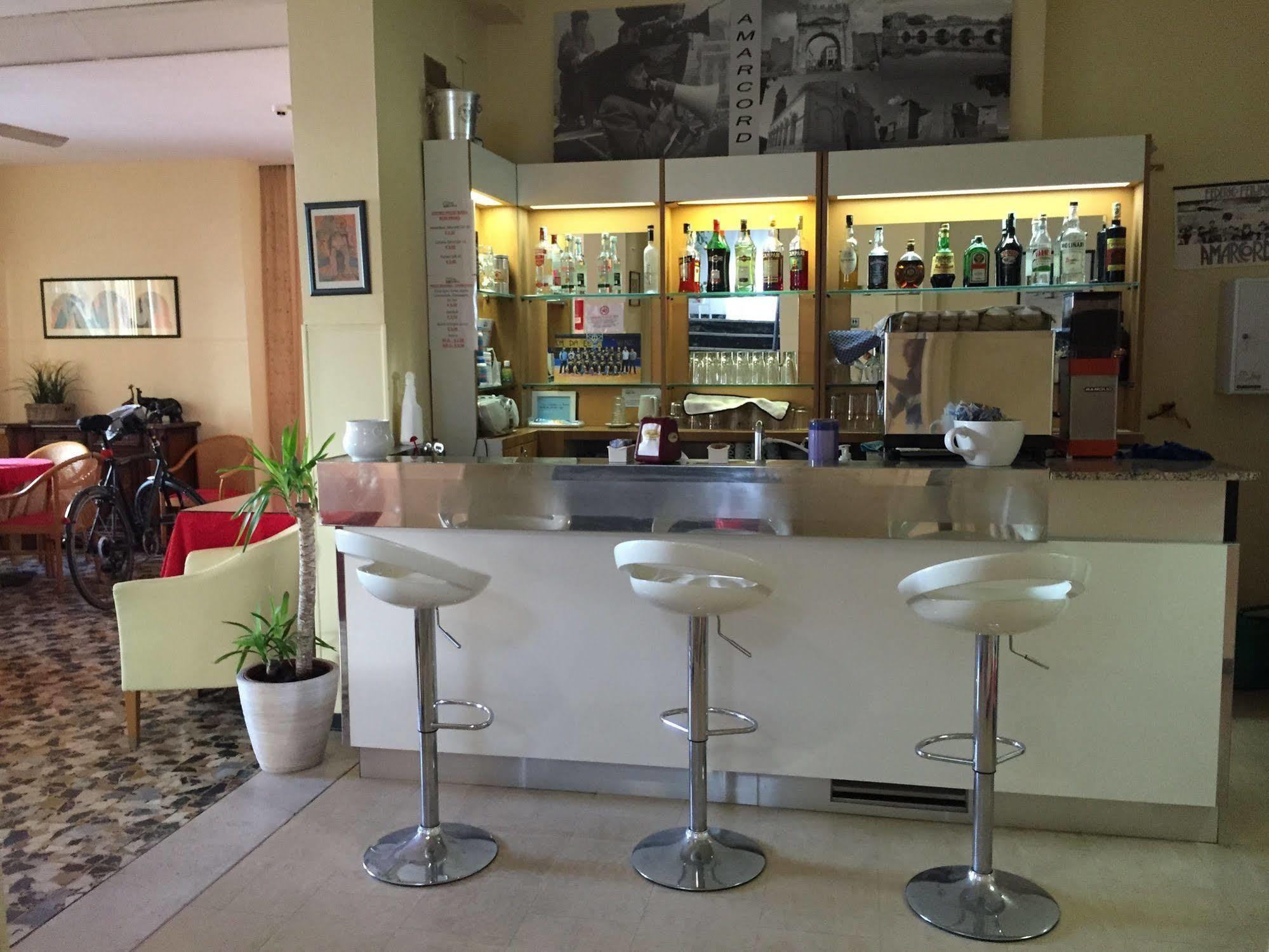 Hotel Zaghini Rimini Bagian luar foto